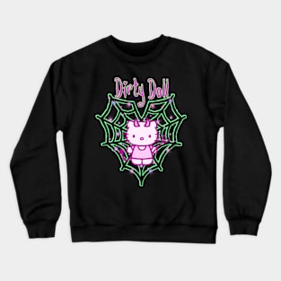 Cyber Goth Doll Crewneck Sweatshirt